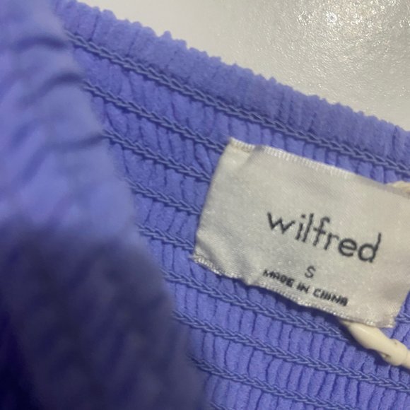 Aritzia Wilfred Tempest Dress Small Violet - Picture 3 of 3